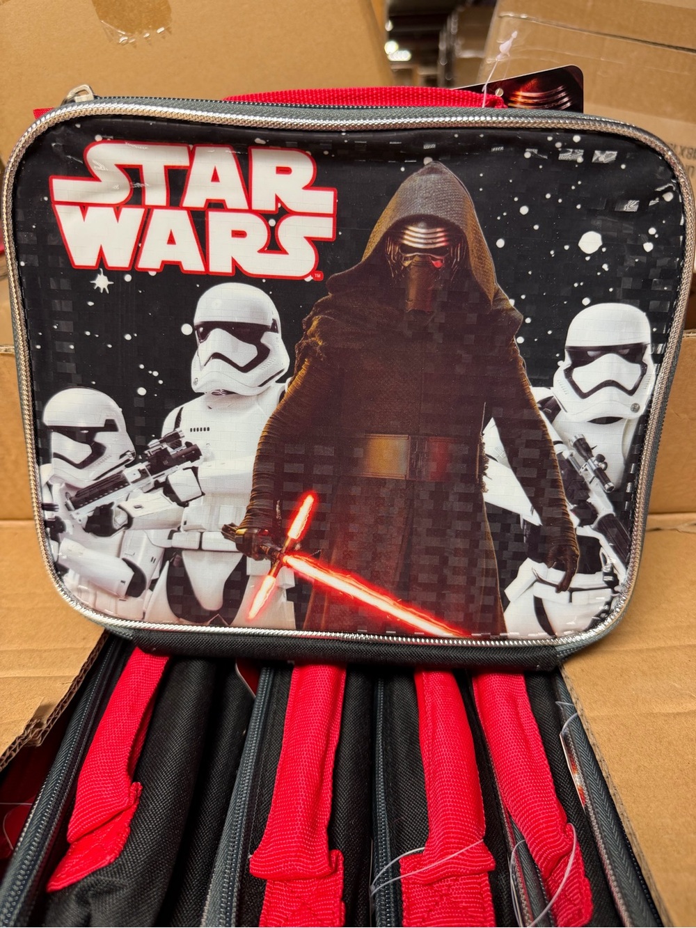 Star Wars Black & Red Kylo Ren Lunch Bag